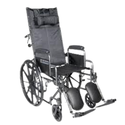La silla de ruedas con eleva pies full ortopédica
